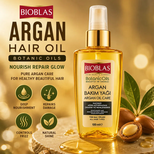 Bioblas Hair Oil 100ml Botanic Oils Argan product specifications