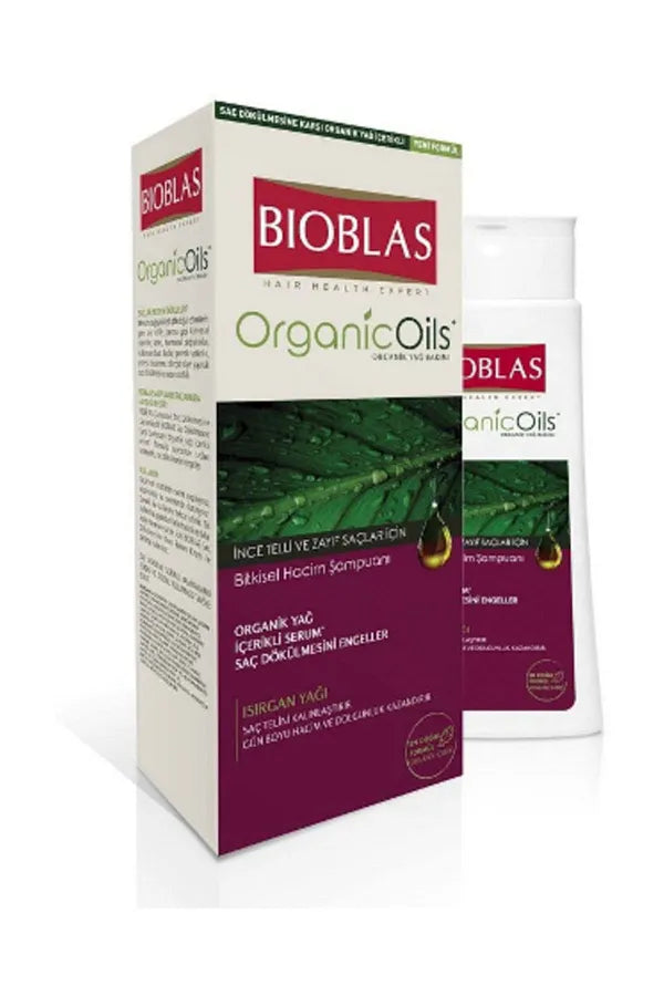 BIOBLAS SHAMPOO 360ML ORGANIC OILS.